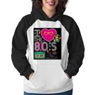Moletom Feminino I Love the 80's - Foca na Moda