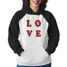 Moletom Feminino LOVE - Foca na Moda
