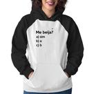 Moletom Feminino Me beija - Foca na Moda