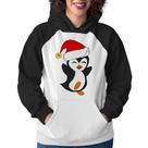 Moletom Feminino Pinguim Noel - Foca na Moda