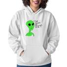 Moletom Feminino Thank's For Believing In Me Alien - Foca na Moda