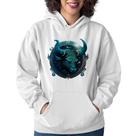 Moletom Feminino Touro Sígno - Foca na Moda Moletom Feminino Touro Sígno - Foca na Moda