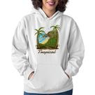 Moletom Feminino Tropical Beach - Foca na Moda