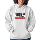 Moletom Feminino Tudo que vai volta, isso te assusta ou te conforta - Foca na Moda Moletom Feminino Tudo que vai volta, isso te assusta ou te conforta - Foca na Moda