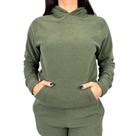 Moletom Feminino Tweed Verde Ethical