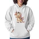 Moletom Feminino Unicórnio Desenho - Foca na Moda