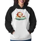 Moletom Feminino Ursinho Bebê Na Piscina - Foca na Moda