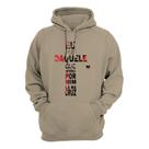 Moletom Flanelado Cristão Canguru Blusa De Frio Gospel Cruz