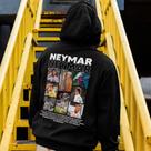 Moletom Futebol Menino Ney Copa Casaco Personalizado Blusa De Frio Frase Neymar StreetWear Hype