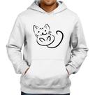 Moletom Gatinho Traços - Foca na Moda