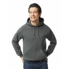 Moletom Gildan G18500 de Fleece Cinza Chumbo Extra Grande