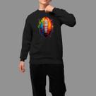 Moletom Gola Careca Algodão Moda De Rua Confortável Inverno Blusa De Frio Americano