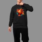 Moletom Gola Careca Algodão Moda De Rua Inverno Blusa De Frio Tecido Macio Basquete fund