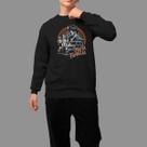Moletom Gola Careca Basico Masculino Casual Estiloso Inverno Blusa De Frio Tecido Macio Mafia