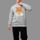 Moletom Gola Careca Basico Masculino Casual Inverno Blusa De Frio Country Read