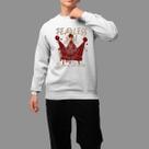 Moletom Gola Careca Basico Masculino Casual Inverno Blusa De Frio Ferdeles