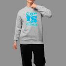 Moletom Gola Careca Basico Masculino Casual Inverno Blusa De Frio Tecido Macio God Is