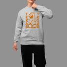 Moletom Gola Careca Basico Moda De Country confortável Inverno Blusa De Frio Tecido Macio Texas Boi