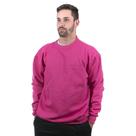 Moletom Gola Careca Blusa Lisa Masculino cor Pink