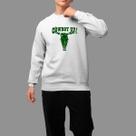 Moletom Gola Careca Country Moda De Country confortável Inverno Blusa De Frio Tecido Macio Cowboy Up