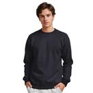 Moletom Gola Careca Masculino Algodão Liso Casual Inverno