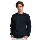 Moletom Gola Careca Masculino Algodão Liso Casual Inverno