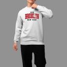Moletom Gola Careca Masculino Streetwear Casual Confortável Tecido Macio Broklin 1998