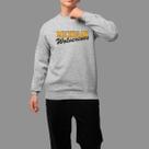 Moletom Gola Careca Masculino Streetwear Moda De Rua Confortável Inverno Blusa De Frio Tecido Macio Michigan