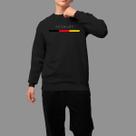 Moletom Gola Careca Masculino Streetwear Moda De Rua Inverno Blusa De Frio Tecido Macio Germany