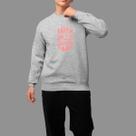 Moletom Gola Careca Religioso Casual Moda Religioso Inverno Blusa De Frio Tecido Macio Faith Can