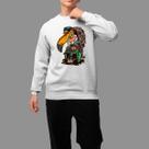 Moletom Gola Careca Streetwear Casual Moda De Rua Tecido Macio Tuc Asas
