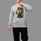 Moletom Gola Careca Streetwear Casual Moda De Rua Tecido Macio Tuc Asas