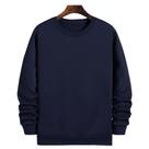 Moletom Gola Redonda Blusa De Frio Básico Careca Casaco Feminino Masculino Flanelado Liso Algodão