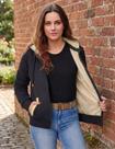 Moletom Grosso Casaco Feminino Blusa De Frio Moletom Grosso Casaco Feminino Blusa De Frio