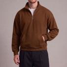 Moletom Half Zíper Canguru Masculino Gola Alta Casual Streetwear Confortável Inverno Old Money Tendê Moletom Half Zíper Canguru Masculino Gola Alta Casual Streetwear Confortável Inverno Old Money Tendê