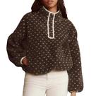 Moletom Hixiaohe Fleece para mulheres, jaqueta Sherpa de inverno