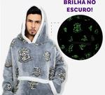 Moletom hoodie adulto luminous - harry potter