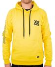 Moletom HUPI Adulto Unissex com Capuz Amarelo