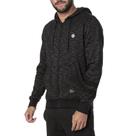 Moletom Hurley Aberto Rash Masculino Oversize Preto