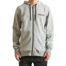 Moletom Hurley Aberto Square WT24 Masculino Mescla Cinza
