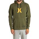 Moletom Hurley Canguru Icon Masculino Verde Escuro Mescla