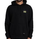 Moletom Hurley Canguru Sea Monster WT26 Masculino Preto