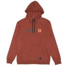 Moletom Hurley Canguru Square 2 WT25 Masculino Marrom