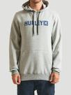 Moletom Hurley Fechado Square Cinza