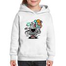 Moletom Infantil Astronauta Chibi - Foca na Moda