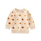 Moletom infantil Ayalinggo de abóbora de Halloween bege 1-2T Moletom infantil Ayalinggo de abóbora de Halloween bege 1-2T