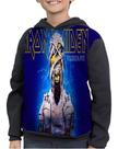 Moletom Infantil Banda Iron Maiden Powerslave Momia