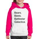Moletom Infantil Bears. Beets. Battlestar Galactica. - Foca na Moda