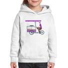 Moletom Infantil Bike Food - Foca na Moda Moletom Infantil Bike Food - Foca na Moda