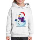 Moletom Infantil Boneco de neve - Foca na Moda